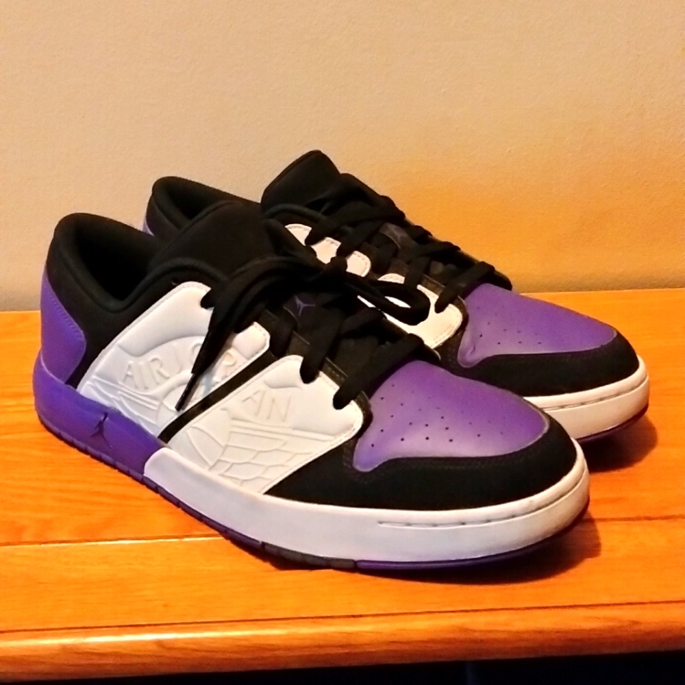 DV5141-105 Nike Jordan  Retro 1 Low Field Purple (Men's)